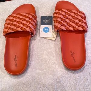 Universal Thread Women's Sandals, woven, Size 7 1/2, NWT